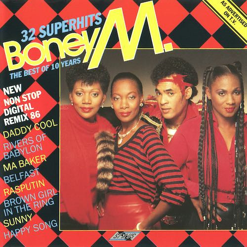 Boney M. -  The Best of 10 Years 1986